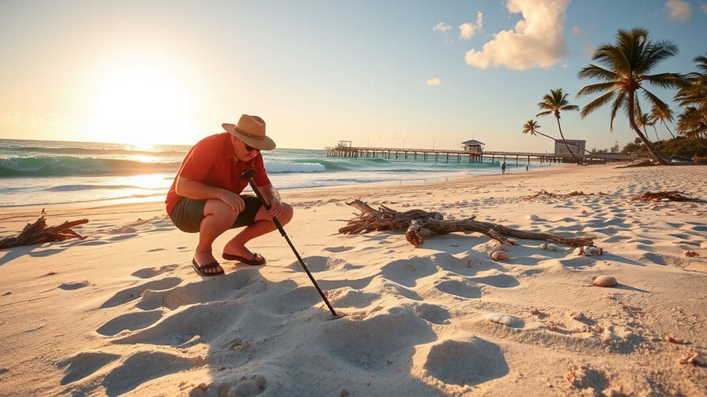 florida beach treasure hunting